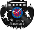  Schallplattenuhr Barcelona Vereinsliebe