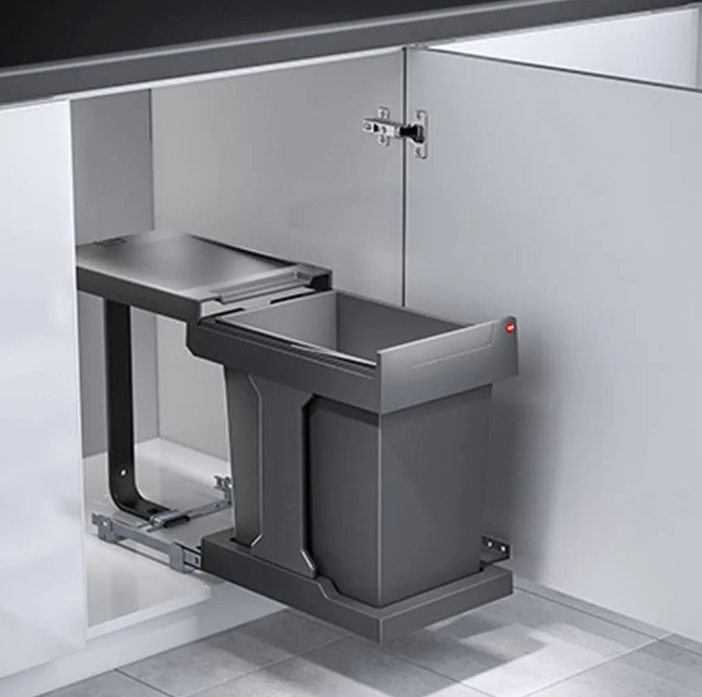 Hailo Mülleimer Küche, Ausfahrautomatik, Einbau Ab 40 Cm Schrank