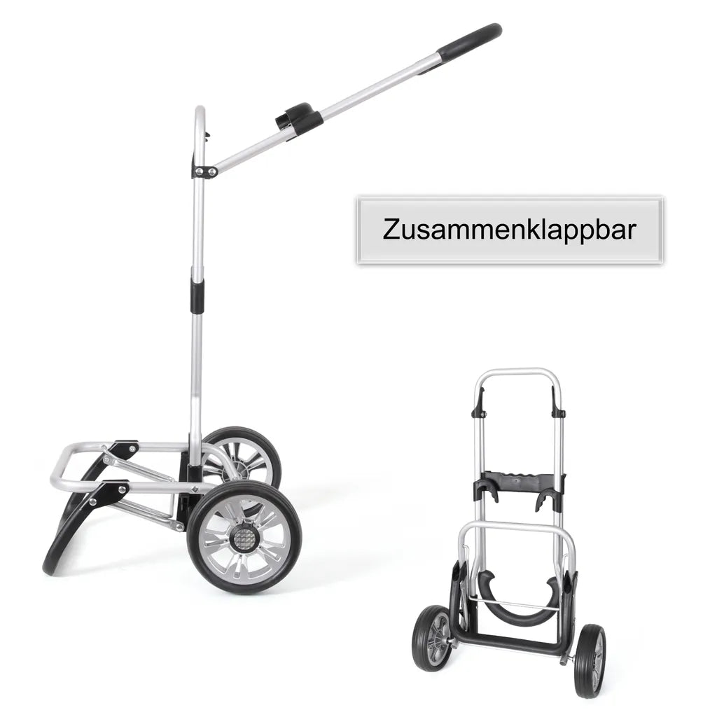  Andersen Shopper Scala Plus Alu Klappbar Mit Rad Ø 15 Cm Und 43 Liter Tasche Sofia Rot