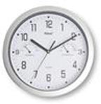  Mebus Quarz-Wanduhr Mit Thermo-/Hygrometer