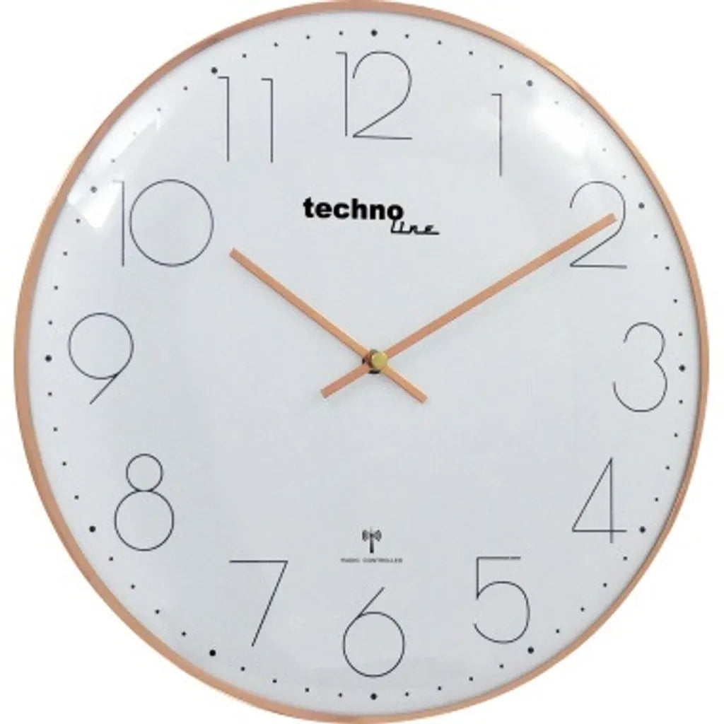  Technoline Wanduhr WT8240rose-gold Analog