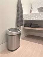  Rijoka Sensor Mülleimer 12L - Edelstahl