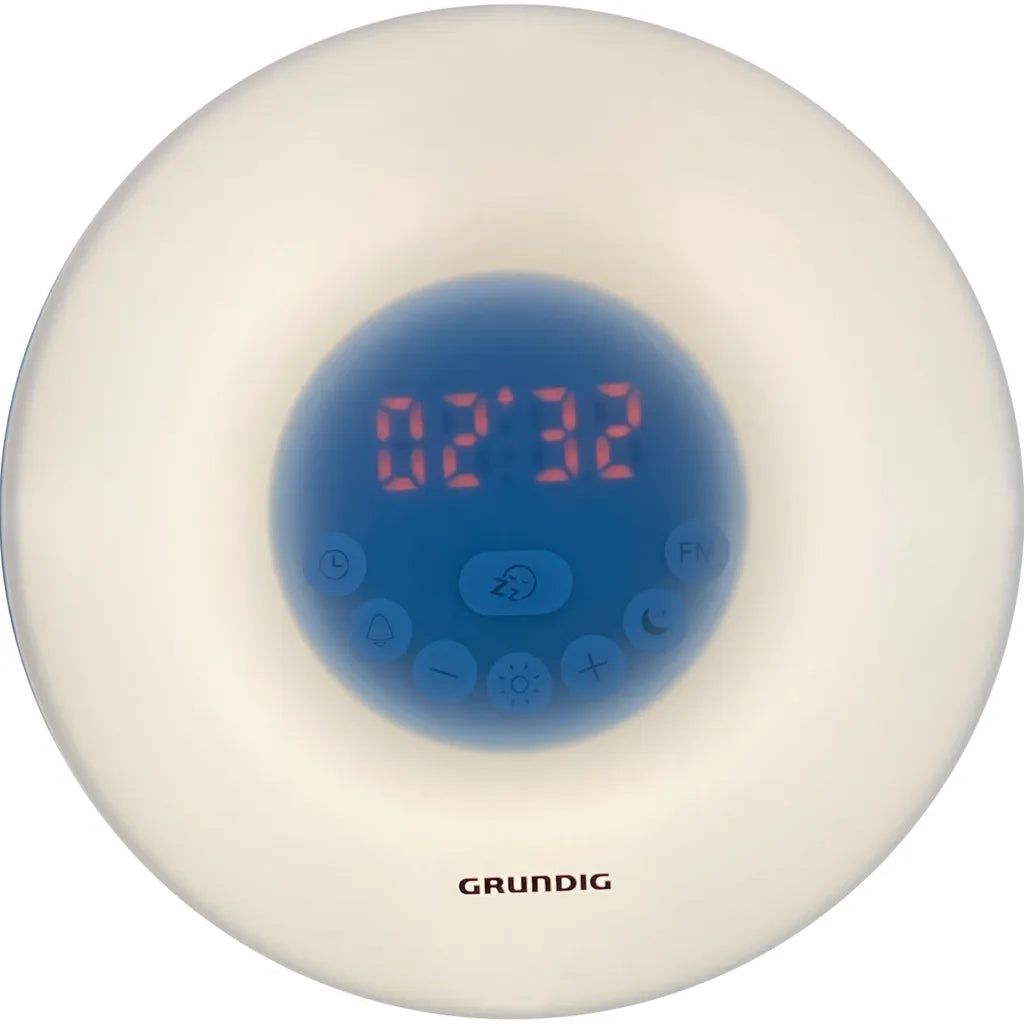  Grundig Wake-up Light LED Lichtwecker Farbwechsel Radio Wecker Sonnenaufgang