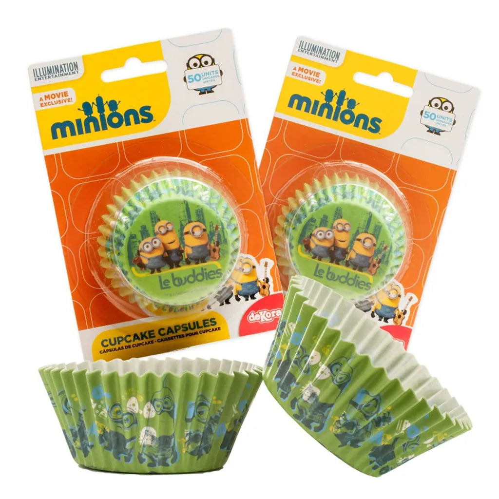  Dekora 50 Minions Muffins/ Cupcake Set-50 Stück Nachbildunga