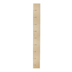  Messstab Aus Holz - 48,5 X 10 X 1 Cm