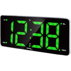  Technoline WT 486 Schwarz-Silber, Radiowecker, Funk, LED Ziffern, Sleep-Timer
