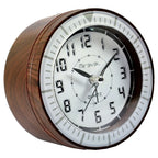  Miraval Quarzwecker Holzoptik Lautlos Kein Ticken Snooze Und Licht-Funktion Retro Wecker - 4-ADK0421-4