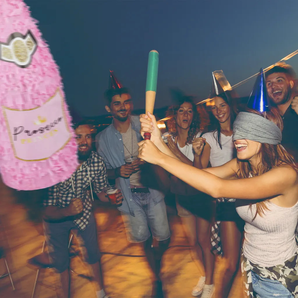  Relaxdays Pinata Sektflasche