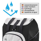  Andersen Shopper Royal Treppensteiger Alu Klappbar Mit Rad Ø 3 X 13cm Und 62 Liter Tasche Hydro 2.0 Schwarz Mit Kühlfach