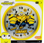  Minions Wanduhr Quarzuhrwerk 22 Cm Ich Einfach Unverbesserlich Kinderuhr - 6-MN0103LD0 Ostergeschenk
