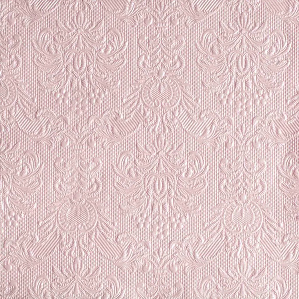  15 Servietten Elegance Pearl Effekt Geprägt 33x33cm Hochwertig Perlmutt Schimmernd, Farbe:pearl Pink