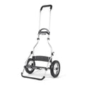  Andersen Shopper Royal Alu Klappbar Mit Metallspeichen-Rad Ø 25 Cm Und 45 Liter Tasche Wismar Silbergrau Mit Kühlfach