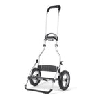  Andersen Shopper Royal Alu Klappbar Mit Metallspeichen-Rad Ø 25 Cm Und 45 Liter Tasche Wismar Silbergrau Mit Kühlfach