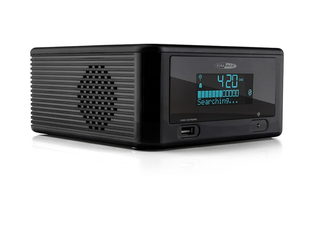  Caliber HCG010QIDAB-BT - Uhrenradio Mit Bluetooth Und DAB+-Empfang - Schwarz