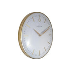  NeXtime 3256WI Small Design-Wanduhr, Leise, Weiß, Gold, 30 Cm