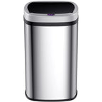 Deuba Sensor Mülleimer 58 L Wasserdicht Automatik Eckig Küche Abfalleimer Müllbehälter Edelstahl