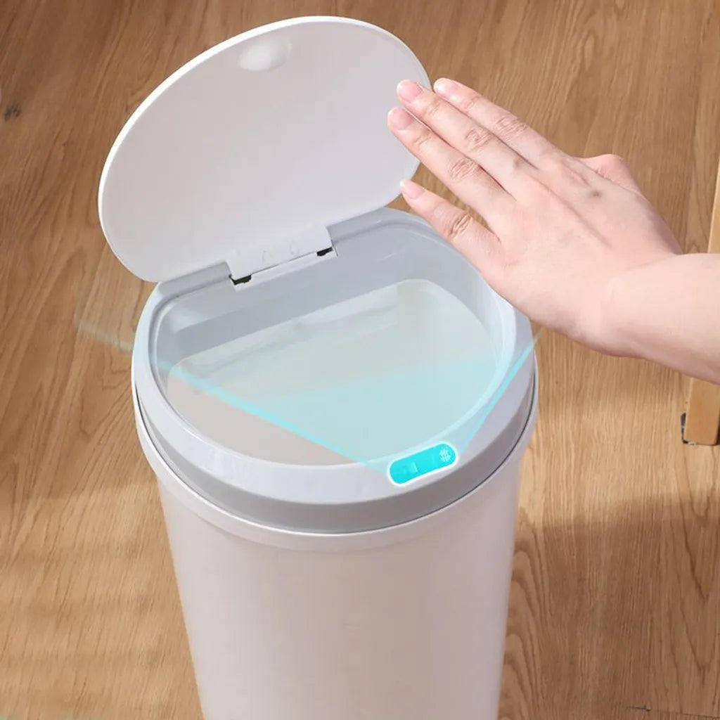  Intelligenter Mülleimer Automatischer Mülleimer Mit Intelligentem Sensor 12l- Rosa/ Wiederaufladbar