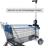  Andersen Shopper Unus Alu Höhenverstellbar Mit Kugellagerrad Ø 17 Cm Und 46 Liter Tasche Filip Rot Mit Kühlfach