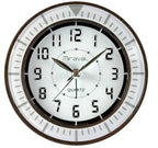  Miraval Quarzwecker Holzoptik Lautlos Kein Ticken Snooze Und Licht-Funktion Retro Wecker - 4-ADK0421-4