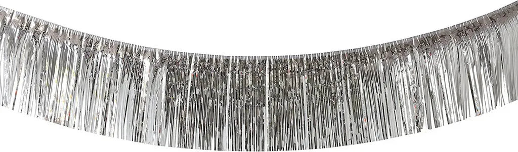  Silberne Lametta-Girlande (10m)