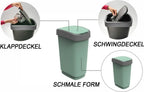 ROTHO Swingeimer 25 L TWIST ECO, Farbe:Grün