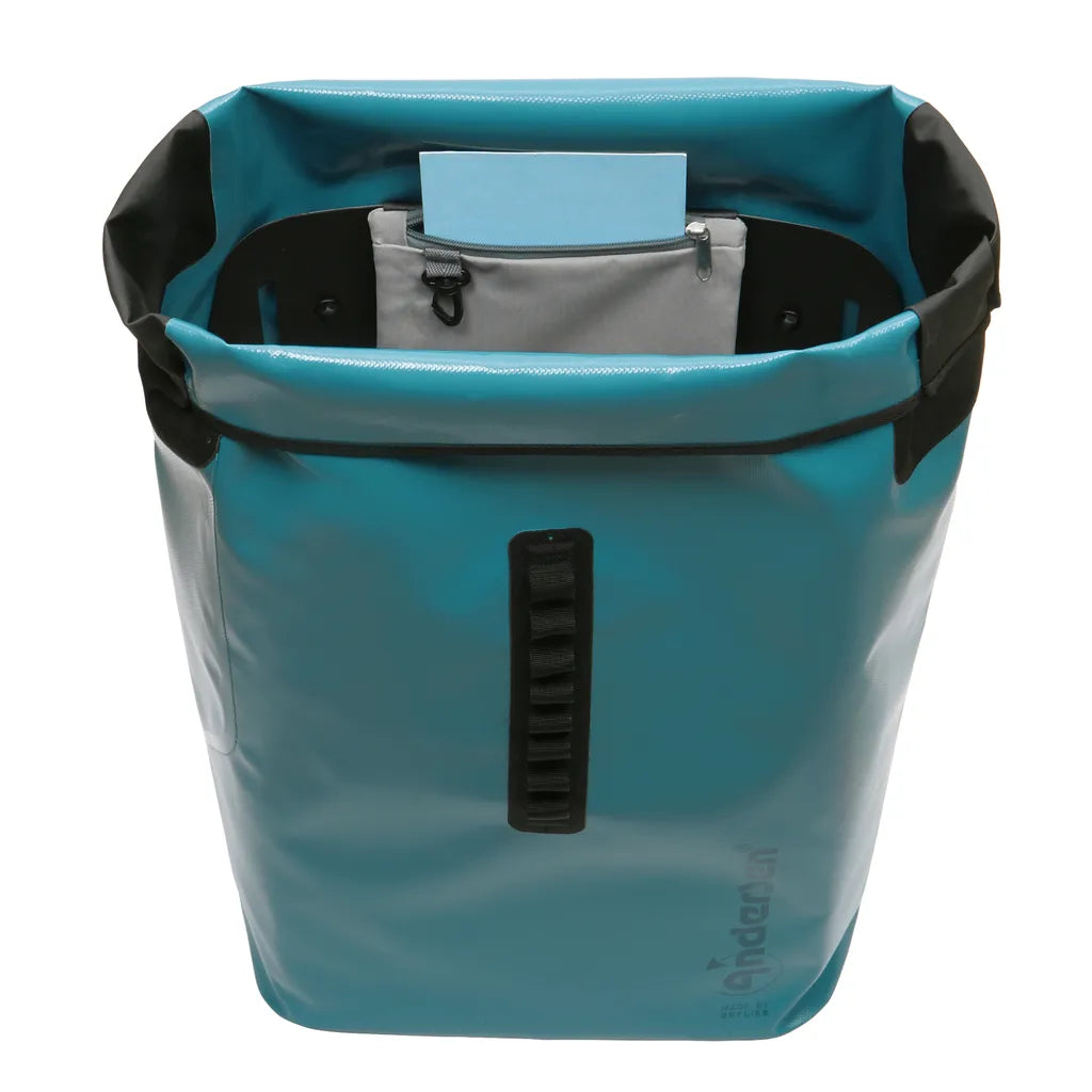  Andersen Shopper Royal Alu Klappbar Mit Kugellagerrad Ø 25 Cm Und 49 Liter Tasche Ortlieb Petrol, Wasserdicht