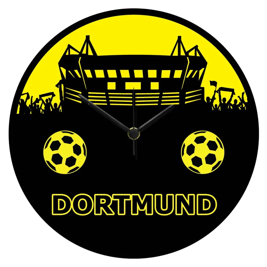  Wanduhr Aus Holz Vereinsliebe Dortmund : Dortmund V2