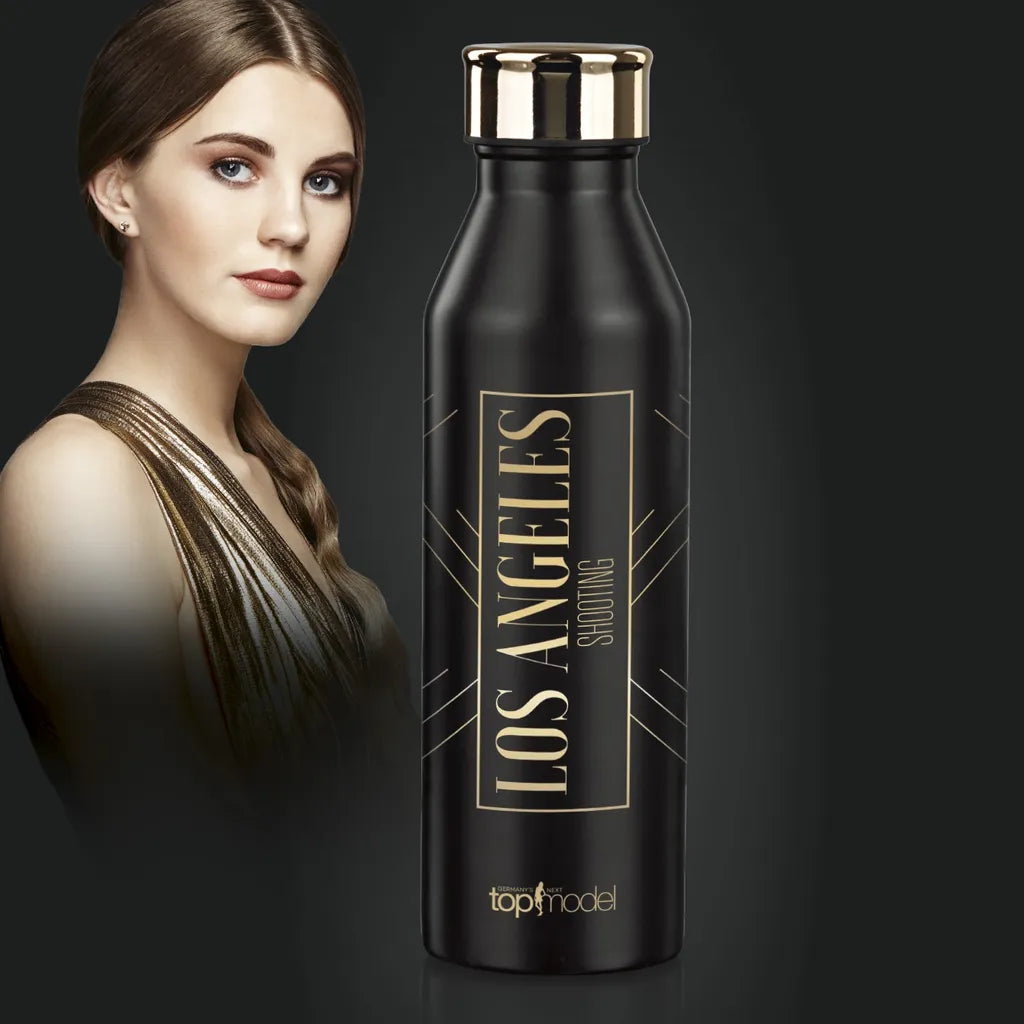  GNTM Germanys Next Topmodel Trinkflasche Wasserflasche Edelstahl Sport 600ml