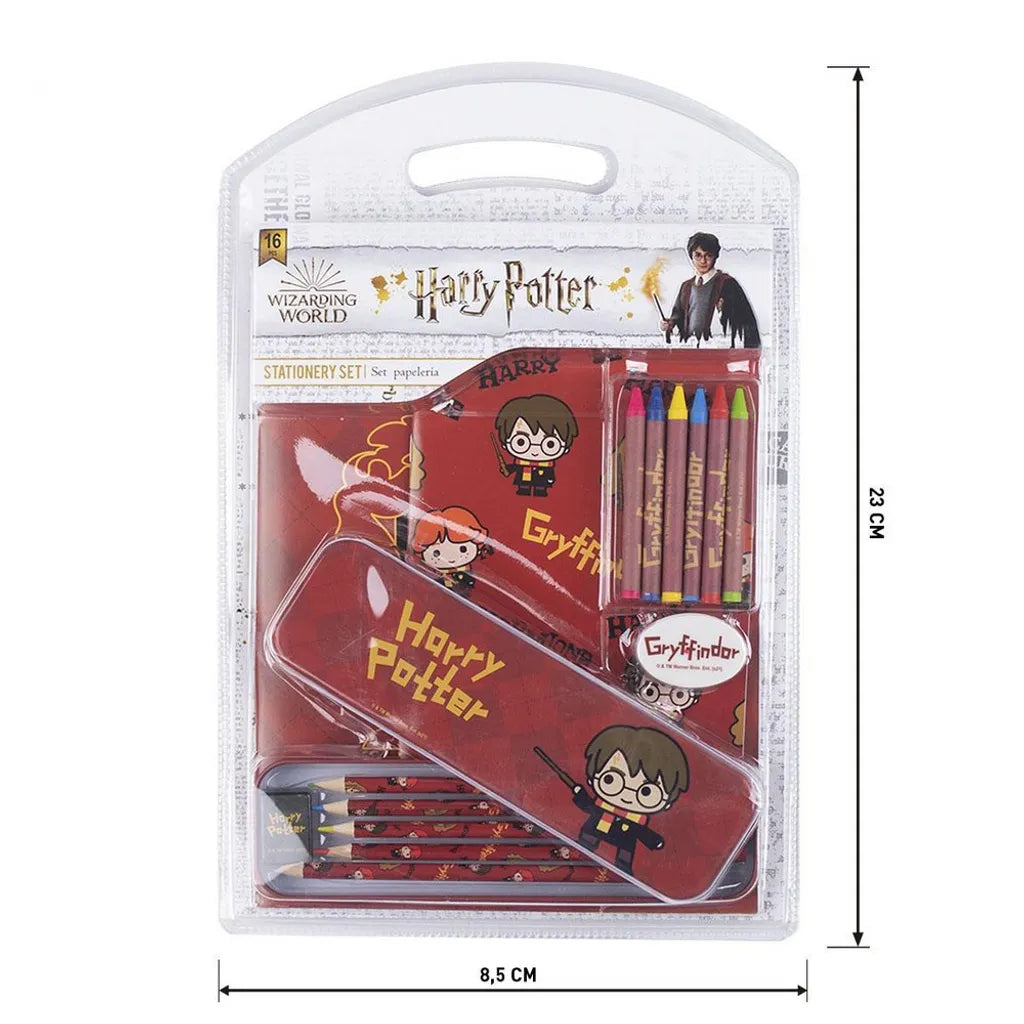  Papierwaren-Set Harry Potter 16 Stücke Rot Geschenkideen
