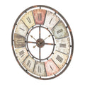 Wanduhr 'Roman' 80 Cm Küchenuhr Zimmeruhr Wohnzimmeruhr Uhr Analog Römisch