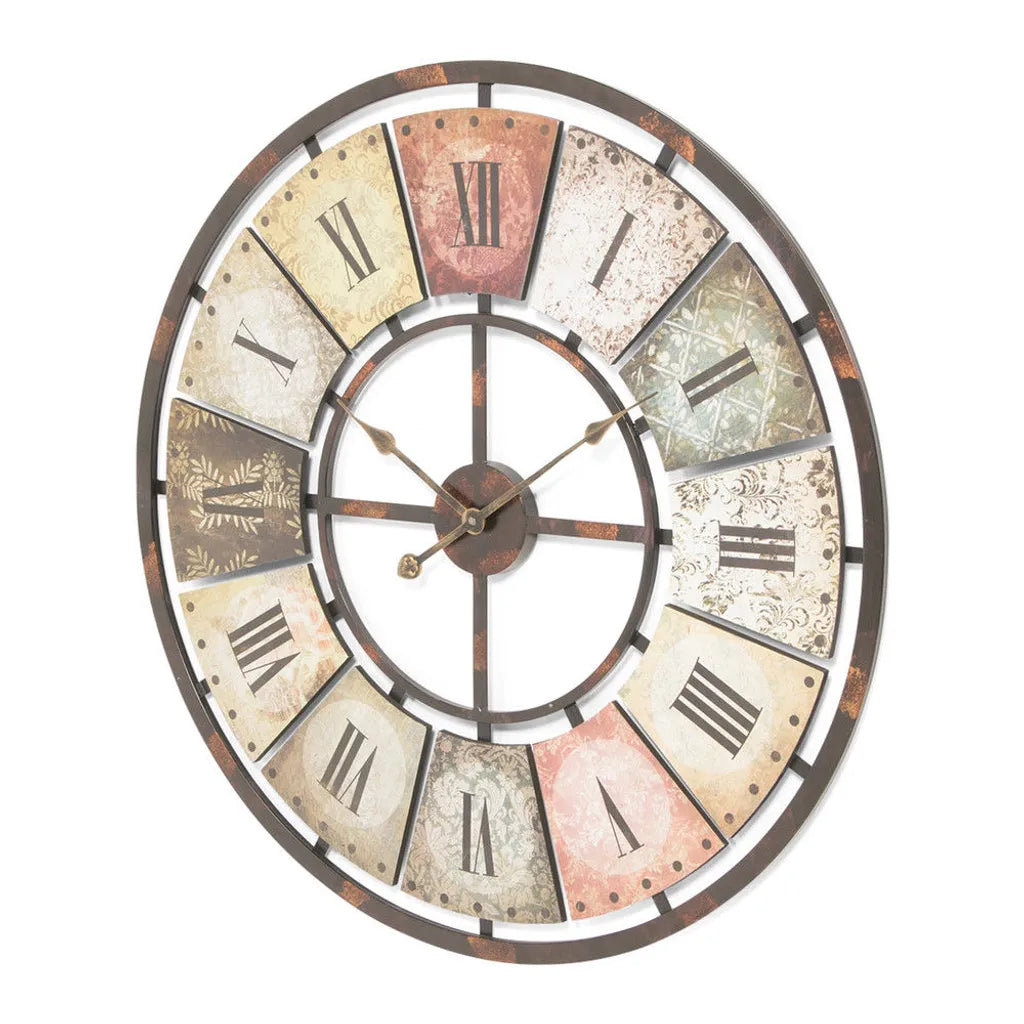  Wanduhr 'Roman' 80 Cm Küchenuhr Zimmeruhr Wohnzimmeruhr Uhr Analog Römisch