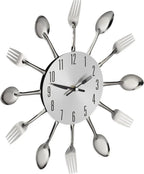 Relaxdays Wanduhr Besteck