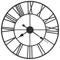  VidaXL Wanduhr Vintage Mit Quarzwerk Metall 80 Cm XXL