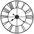  VidaXL Wanduhr Vintage Mit Quarzwerk Metall 80 Cm XXL