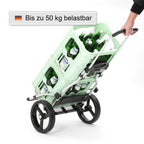  Andersen Shopper Royal Alu Klappbar Mit 3-Speichenrad Ø 25 Cm Und 49 Liter Tasche Ortlieb Anthrazit, Wasserdicht
