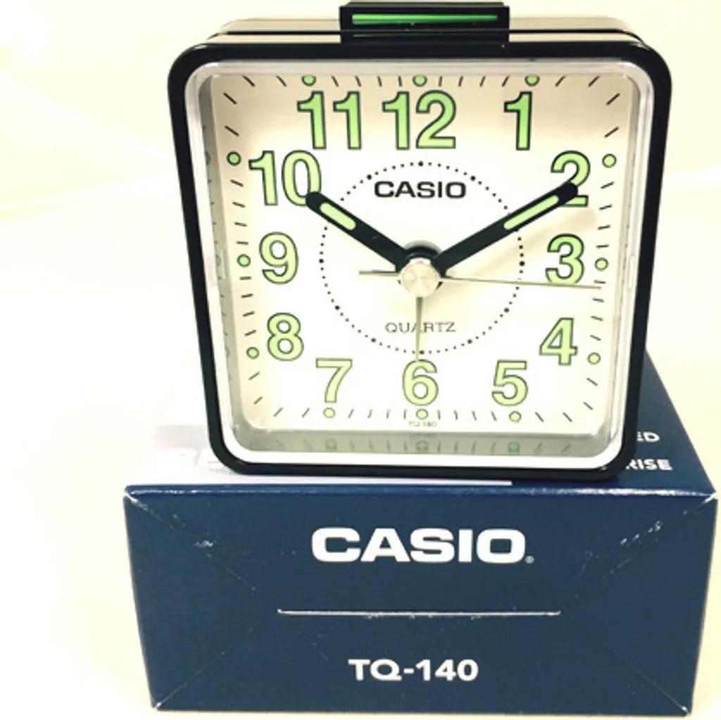  Casio Reisewecker Analog Wake Up Timer TQ-140-1BEF Schwarz