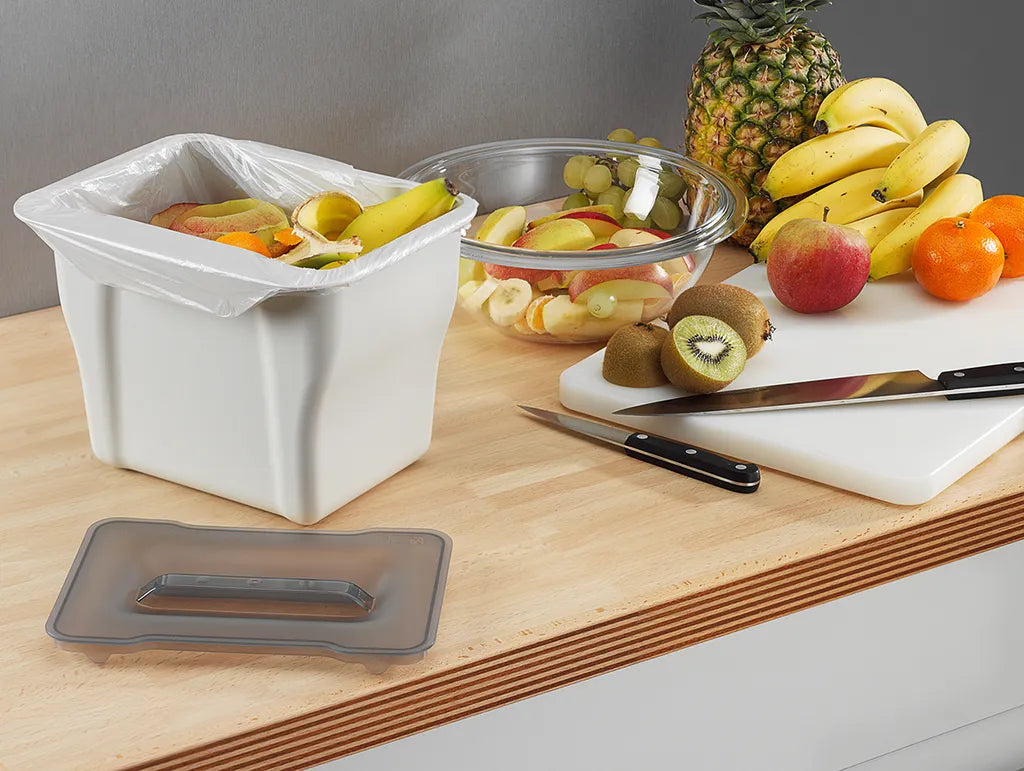 WESCO Kitchen Box 5 Liter Multifunktionsbehälter Biomüll Mülleimer Abfallsammler