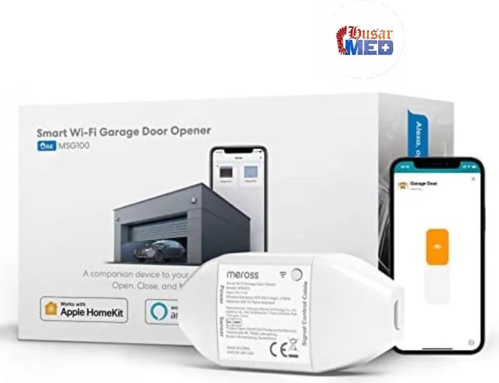  Meross Smart WLAN Garagentoröffner Funktioniert Mit Apple HomeKit, APP-Steuerung