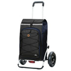  Andersen Shopper Royal Plus Alu Klappbar Mit Luftreifen Ø 25 Cm Und 74 Liter Tasche Fado 2.0 Blau Mit Kühlfach