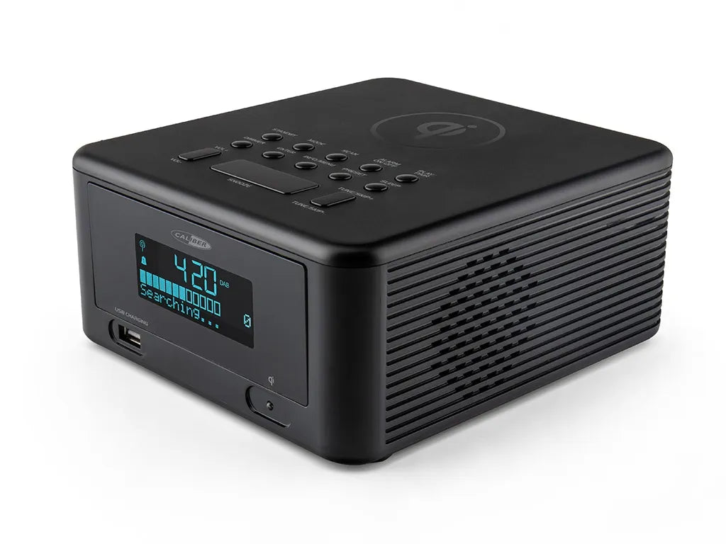  Caliber HCG010QIDAB-BT - Uhrenradio Mit Bluetooth Und DAB+-Empfang - Schwarz