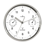  DUGENA 4277430 Wanduhr Funkuhr Analog Weiss