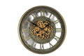  Luxury Label Wanduhr Marinus 60 Cm Stahl Grün Gold