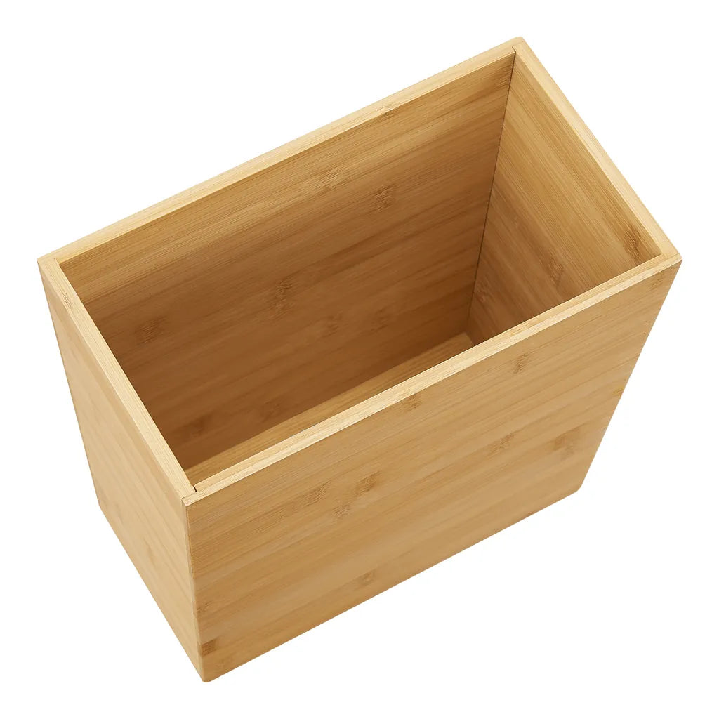  Mülleimer ’Sollefteå’ 26,5 X 14,5 X 25,5 Cm Aus Bambus