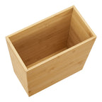  Mülleimer ’Sollefteå’ 26,5 X 14,5 X 25,5 Cm Aus Bambus
