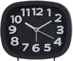  1 X Alarm-Wecker Analog, Quarz Größe: 12 X 4 X 10 Cm Weiß Oder Schwarz