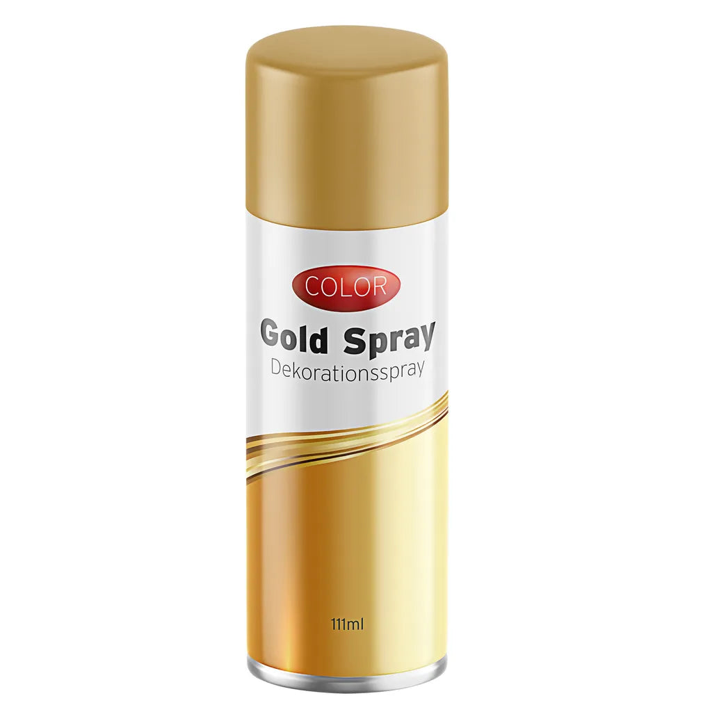  Dekospray Gold 111ml Bastelspray Spraydose Weihnachten Glitzerspray Glanzspray