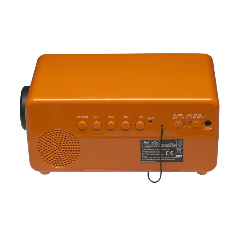  Denver Radiowecker CR-425 FM Naranja