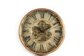  Vintage Wanduhr Mit Zahnrad Ø46,5 Cm | Gold