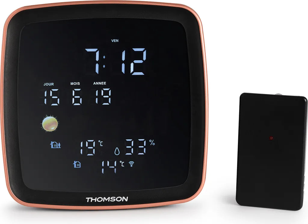 BIGBEN Thomson Radiowecker Inkl. Wetterstation CT 500BT