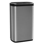  DALLBY Sensor Mülleimer - 50L - Edelstahl - Abfalleimer Mit Sensor